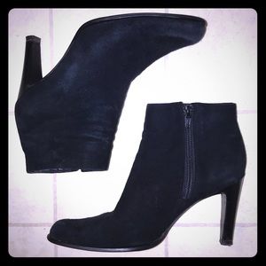 Nine West suede booties